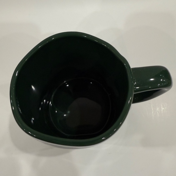 Rae Dunn Artisan Collection NAUGHTY & NICE Coffee 2 Mug Set Christmas Green New - Picture 8 of 9